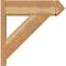 Ekena Millwork Traditional Rough Sawn Arts and Crafts Outlooker, Western Red Cedar, 8"W x 26"D x 26"H OUT08X26X26TRA03RWR - alternate 4